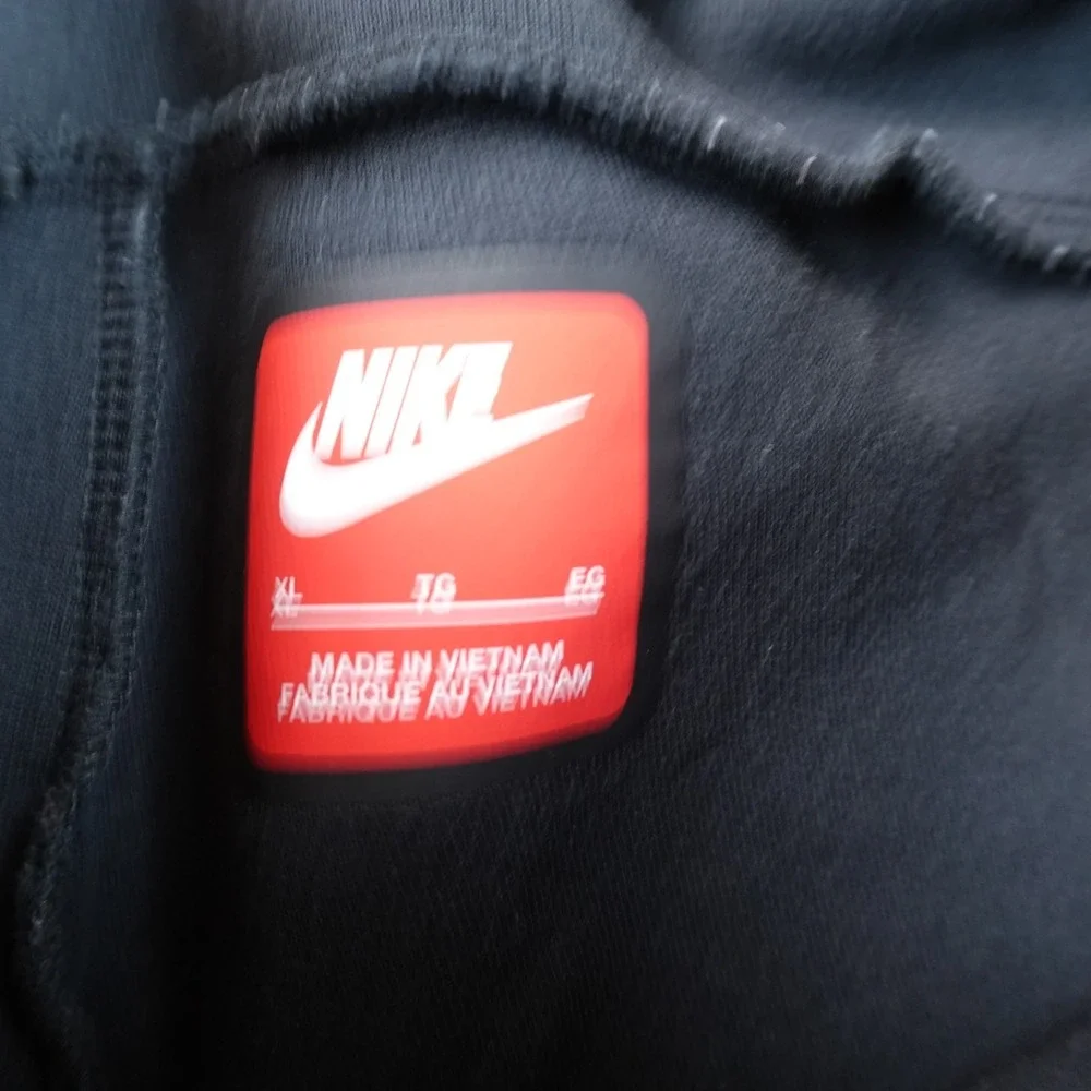 Nike Sweatpants Mens XL Black Tech Fleece‎ Jogger Drawstring Gym Pants Workout